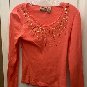 FINAL MARKDOWN Decorative sunset cove top petite small